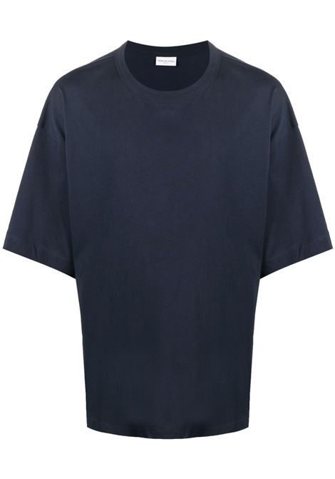 t-shirt a manica corta DRIES VAN NOTEN | T-shirt | HEIN7600NAVY